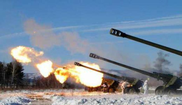 украинская артиллерия украинские военные обстреливают