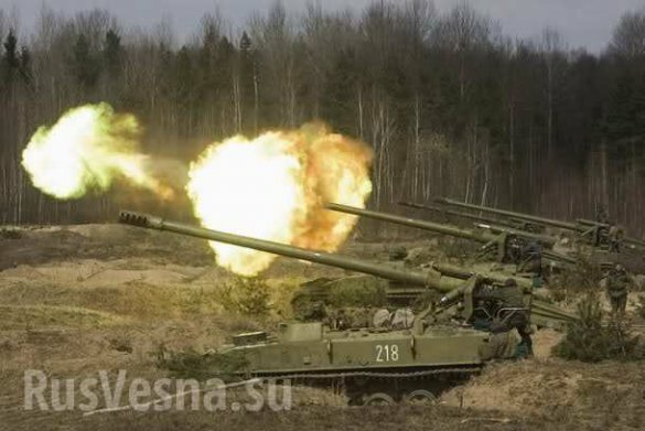 боевики обстреливают сау