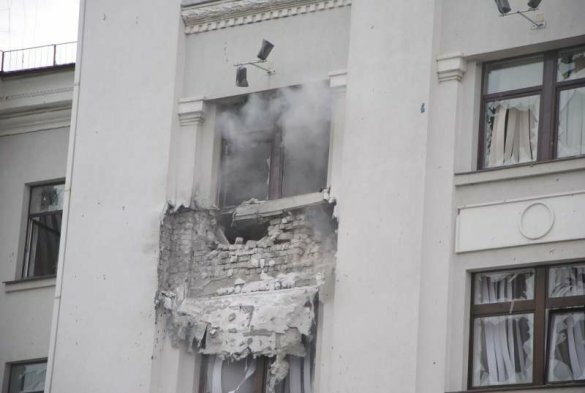 Взрыв в Луганской ОГА