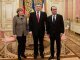 В Киеве завершилась расширенная встреча Порошенко с Меркель и Олландом