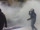 В Харькове во время митинга под горсоветом в толпу бросили дымовую шашку