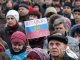 В Луганске около 2 тыс. человек провели шествие "Украина - это Русь"