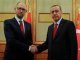 Яценюк и Эрдоган обсудили вопросы безопасности в Украине