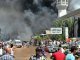 В Ливии из-за попадания ракеты загорелось 6 млн литров нефтепродуктов