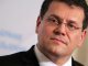 Віце-президент Єврокомісії Шевчович 14 січня обговорить у Москві поставки газу в Україну