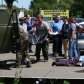 Место убийства сотрудников ГАИ в Донецке