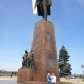 Ленин с украинским флагом, запорожье